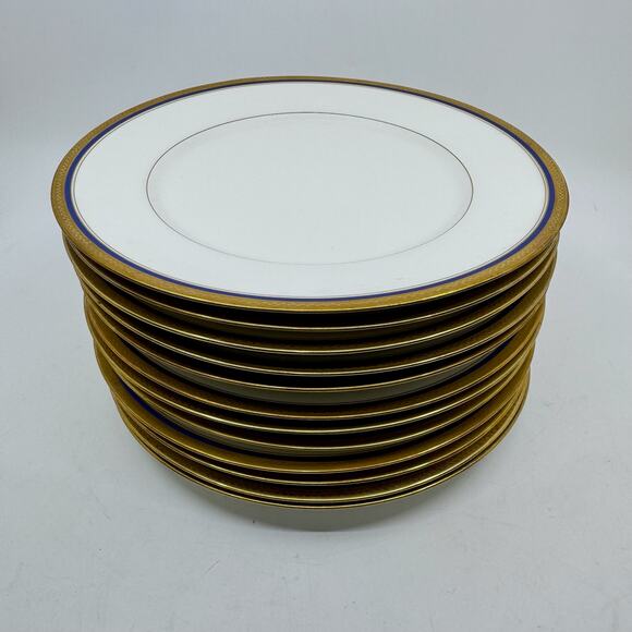 The Seville Vignaud Limoges Porcelain Dinner Plates - Picture 1 of 8